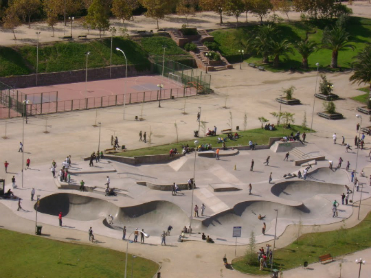 Parque de Los Reyes em Santiago do Chile