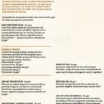 Hard Rock Café menu
