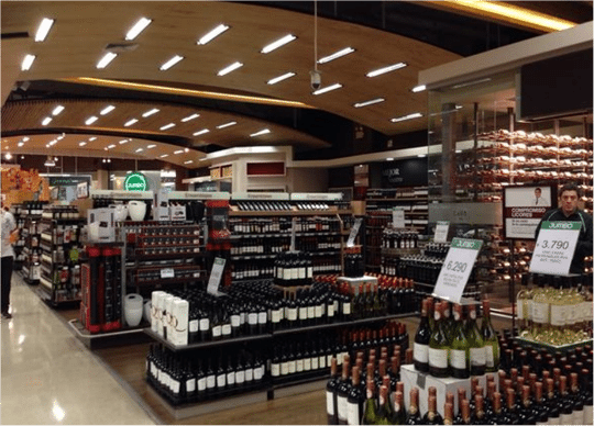 dica compra vinho no chile no supermercado