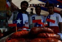 Fiestas Pátrias no Chile.