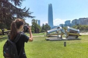 parque das esculturas no Chile