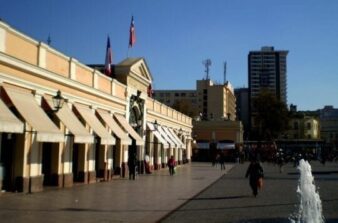 Mercado Central de Santiago do Chile.