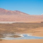 Monjes de La Pacana no Atacama