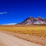 Vulcão Lascar em San Pedro de Atacama, Deserto do Atacama,